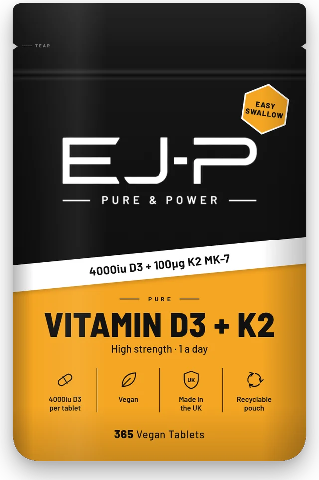 EJ-P Vitamin D3 4000iu + K2 MK-7